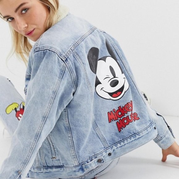 Levis X Mickey Mouse Trucker Denim 